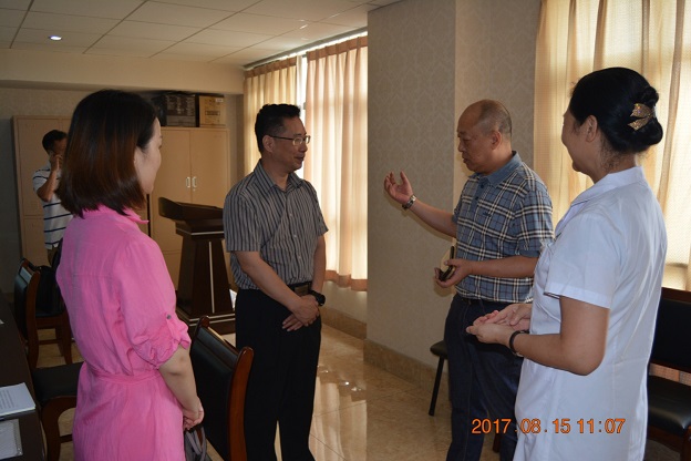 市衛(wèi)計人才服務中心寧建鋒主任率隊調研四川友誼醫(yī)院黨建工作