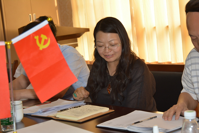 錦江區(qū)沙河街道黨工委副書記唐雋同志到四川友誼醫(yī)院調(diào)研兩新組織黨建工作